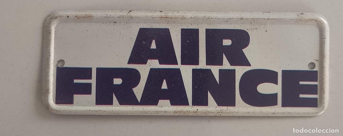 Coleccionismo Cromos antiguos: CHAPA MET&Aacute;LICA N&ordm; 31 AIR FRANCE - AEROM&Eacute;XICO - BIMBO - 1970