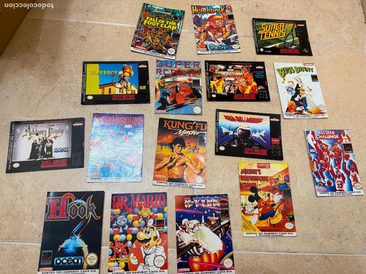 Coleccionismo Cromos antiguos: Lote 16 fichas Nintendo Matutano