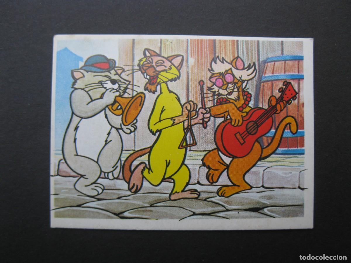 Coleccionismo Cromos antiguos: FESTIVAL DEL DIBUJO ANIMADO - WALT DISNEY - CROMO N&ordm; 40 - SCAT CAT... - PACOSA DOS - NUNCA PEGADO.