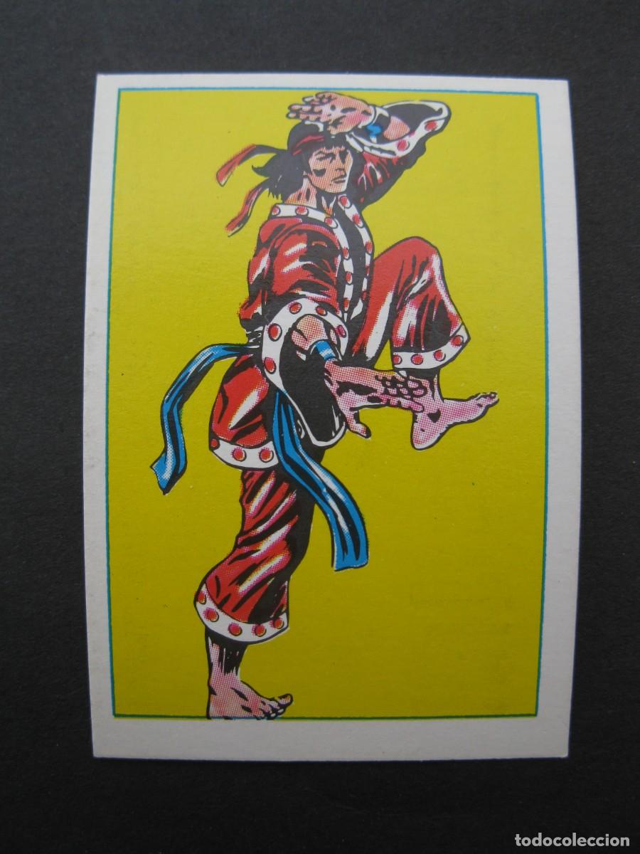 Coleccionismo Cromos antiguos: SUPERHEROES - CROMO N&ordm; 26 - EL MAESTRO DE KUNG FU - EDITORIAL FHER - MARVEL - NUNCA PEGADO.