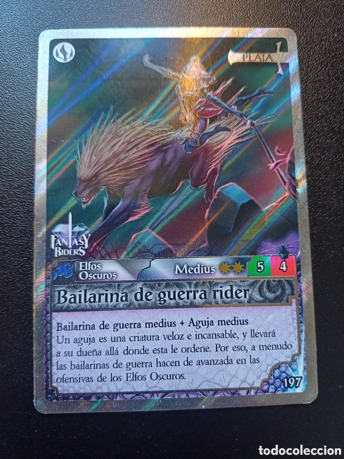 Collezionismo Figurine antiche: #197 BAILARINA DE GUERRA RIDER FANTASY RIDERS EL RESURGIR DE LOS DRAGONES 2021