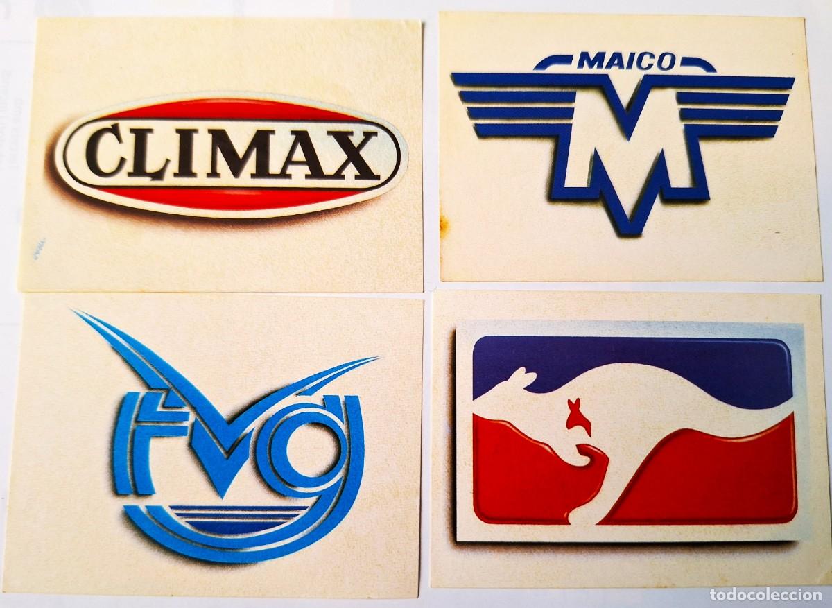 Coleccionismo Cromos antiguos: LOTE 4 CROMOS ANTIGUOS MARCAS COMERCIALES - TAMA&Ntilde;O 7,5 X 5,5 - A&Ntilde;OS 80 - BUEN ESTADO