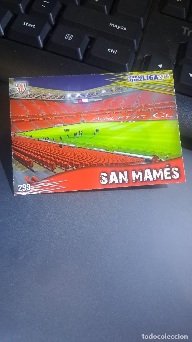 Coleccionismo Cromos antiguos: QUIZ GAME 2014 ESTADIO SAN MAMES MATE 299 ATHLETIC CLUB DE BILBAO LIGA 2013 2014 13 14 MUNDICROMO