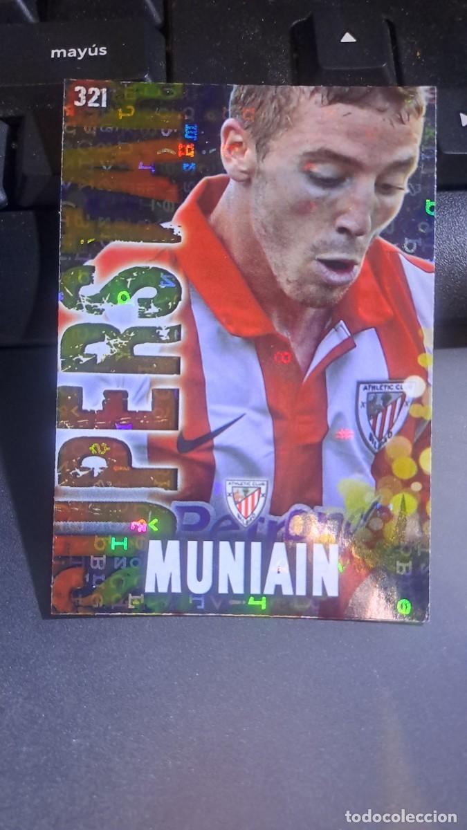 Coleccionismo Cromos antiguos: QUIZ GAME 2014 MUNIAIN SUPERSTAR LETRAS 321 ATHLETIC CLUB BILBAO LIGA 2013 2014 13 14 MUNDICROMO