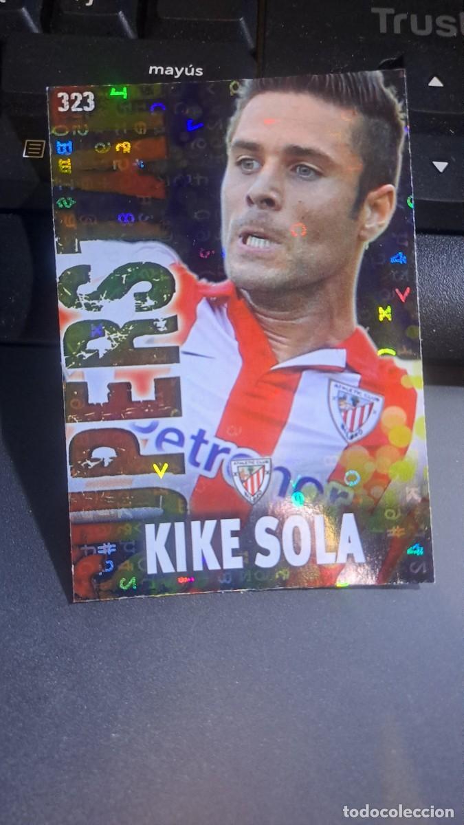 Coleccionismo Cromos antiguos: QUIZ GAME 2014 KIKE SOLA SUPERSTAR LETRAS 323 ATHLETIC CLUB BILBAO LIGA 2013 2014 13 14 MUNDICROMO