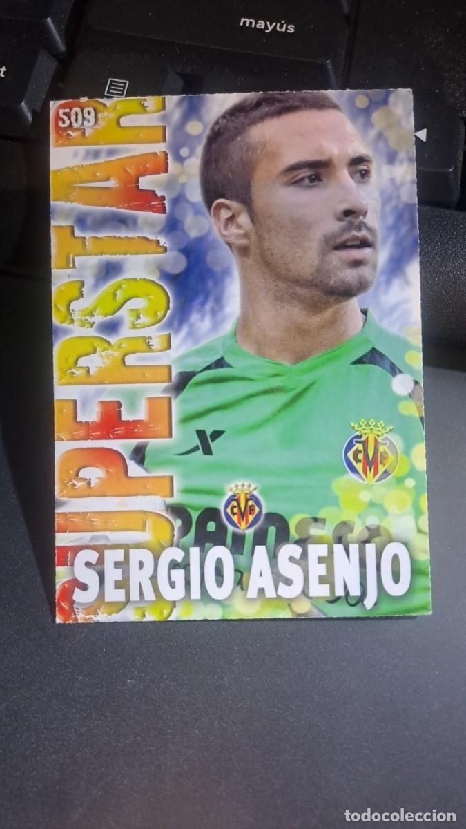 Coleccionismo Cromos antiguos: QUIZ GAME 2014 SERGIO ASENJO SUPERSTAR MATE 509 VILLARREAL LIGA 2013 2014 13 14 MUNDICROMO