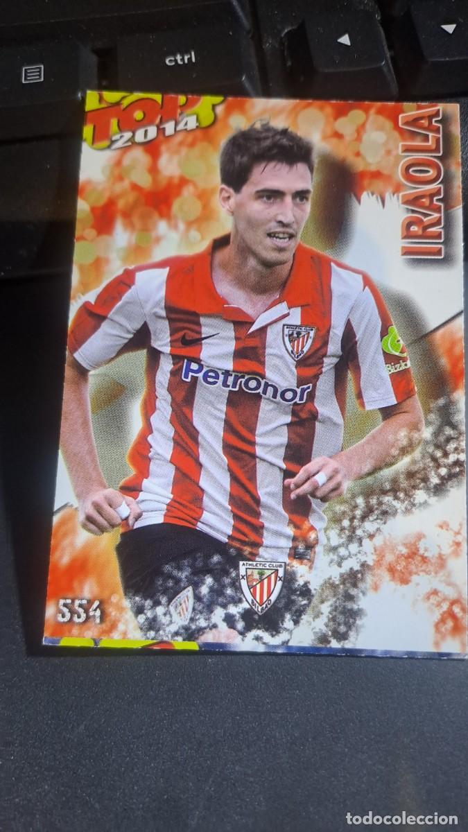 Coleccionismo Cromos antiguos: QUIZ GAME 2014 IRAOLA MATE ROJO 554 ATHLETIC CLUB DE BILBAO CROMO LIGA 2013 2014 13 14 MUNDICROMO