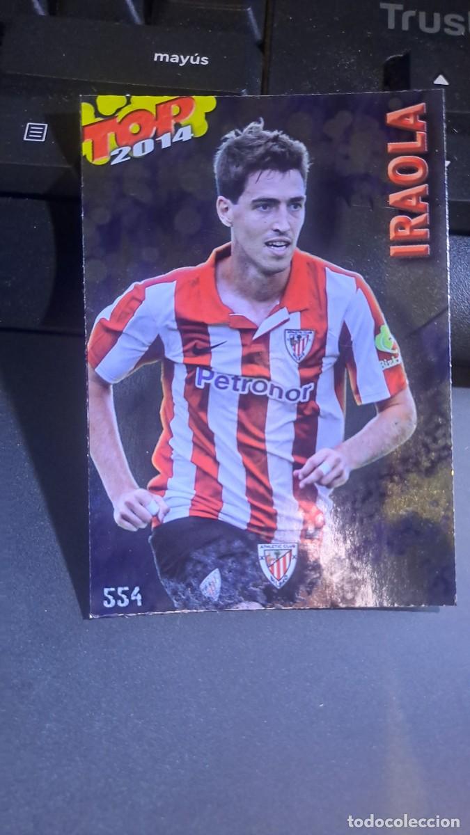Coleccionismo Cromos antiguos: QUIZ GAME 2014 IRAOLA BRILLO LISO AZUL 554 ATHLETIC CLUB DE BILBAO LIGA 2013 2014 13 14 MUNDICROMO