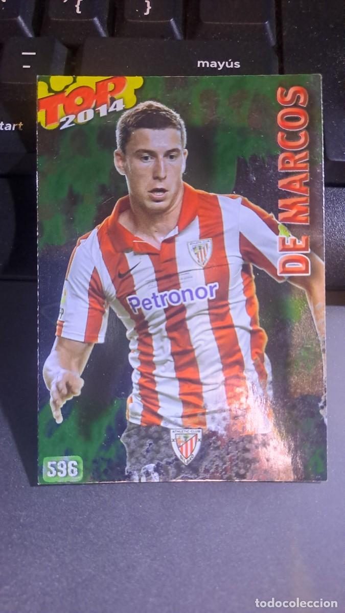 Coleccionismo Cromos antiguos: QUIZ GAME 2014 DE MARCOS BRILLO LISO VERDE 596 ATHLETIC CLUB BILBAO LIGA 2013 2014 13 14 MUNDICROMO