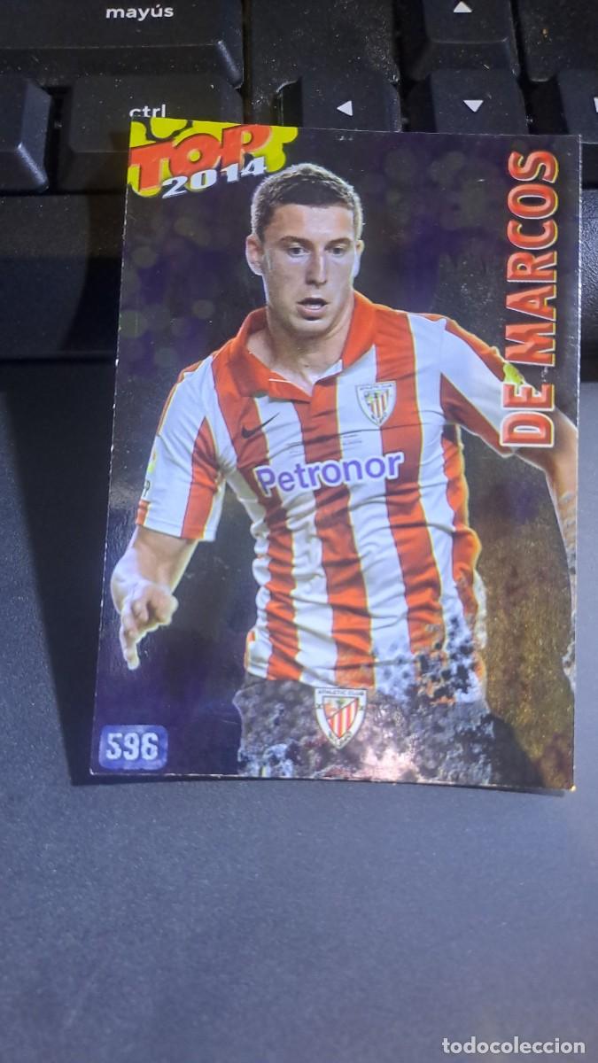 Coleccionismo Cromos antiguos: QUIZ GAME 2014 DE MARCOS BRILLO LISO AZUL 596 ATHLETIC CLUB BILBAO LIGA 2013 2014 13 14 MUNDICROMO