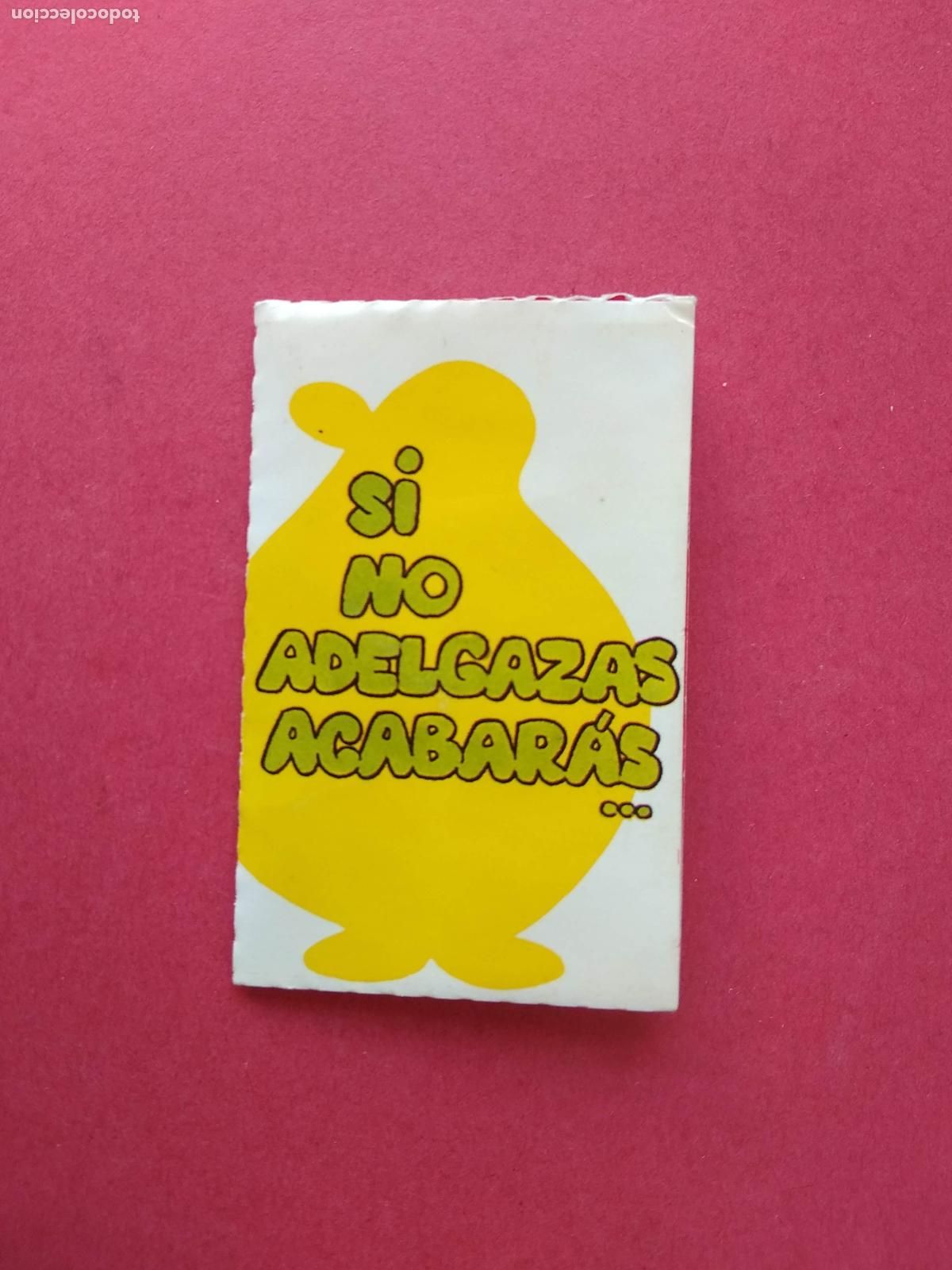 Coleccionismo Cromos antiguos: CROMO MOVICARDS BOLLYCAO MOVI CARDS , SI NO ADELGAZAS ACABARAS...