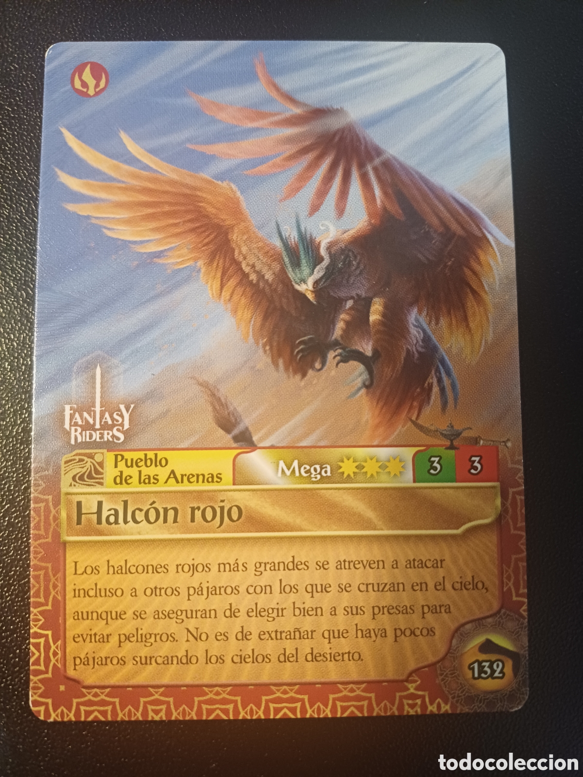 Sammeln alte Sammelbilder: #132 HALCON ROJO MEGA FANTASY RIDERS EL RESURGIR DE LOS DRAGONES 2021
