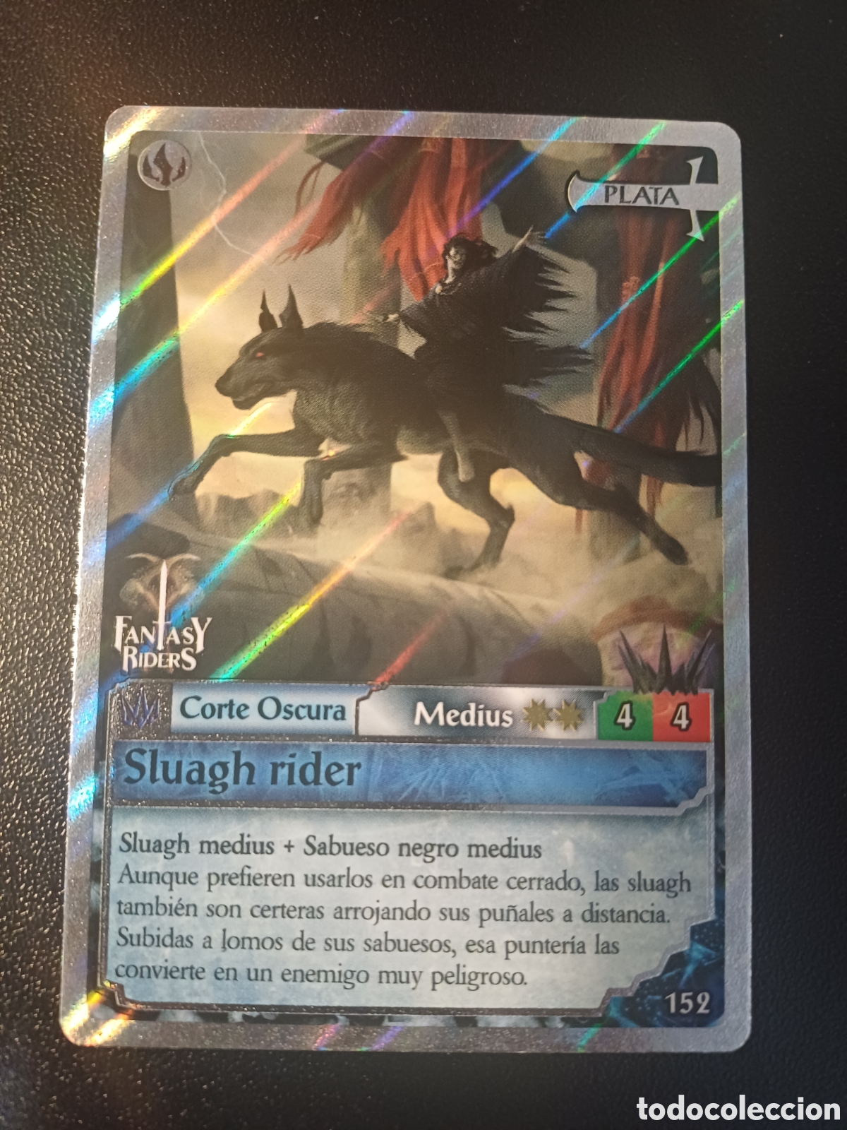 Sammeln alte Sammelbilder: #152 SLUAGH RIDER MEDIUS FANTASY RIDERS EL RESURGIR DE LOS DRAGONES 2021