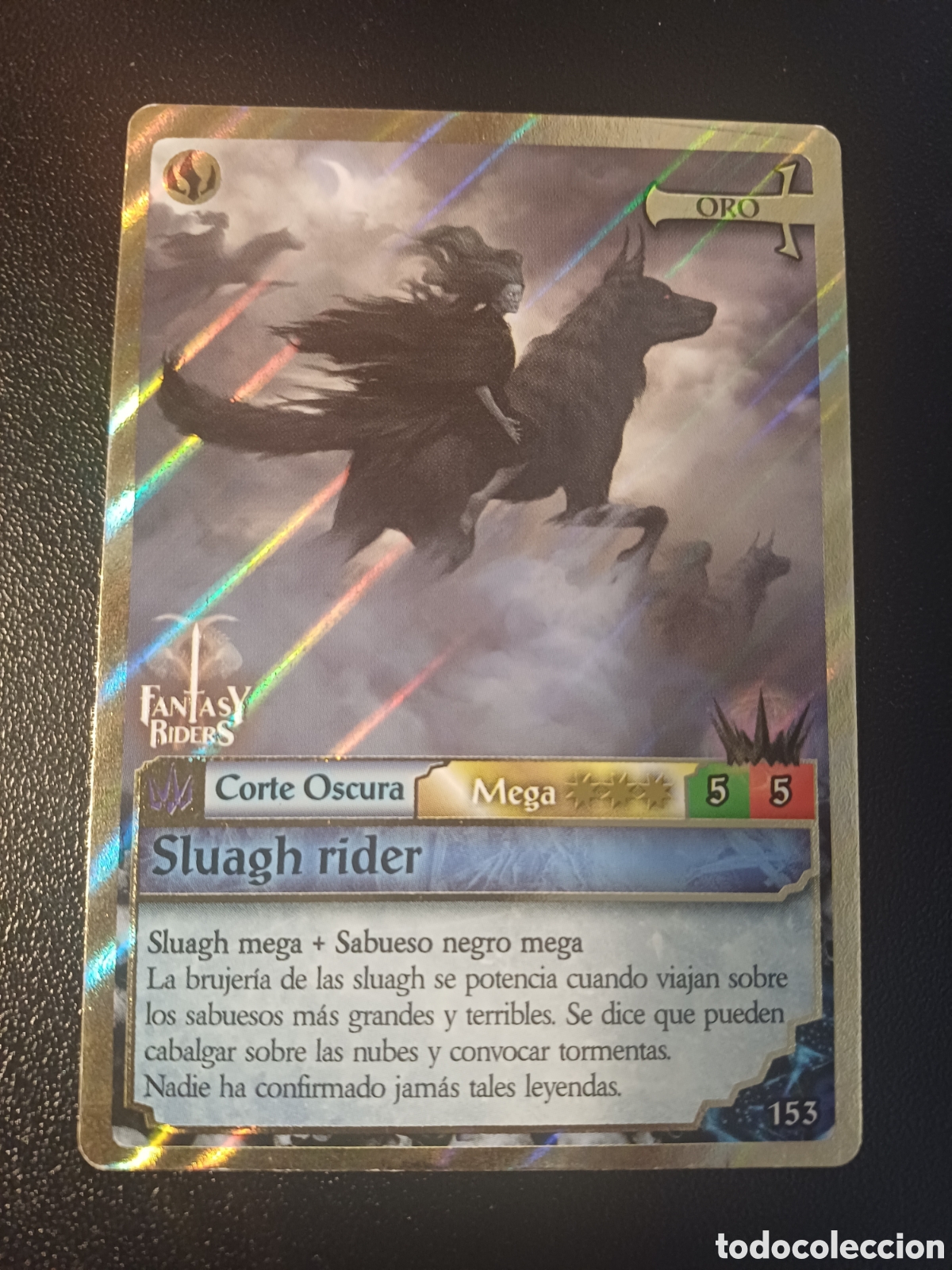 Sammeln alte Sammelbilder: #153 SLUAGH RIDER MEGA ORO FANTASY RIDERS EL RESURGIR DE LOS DRAGONES 2021