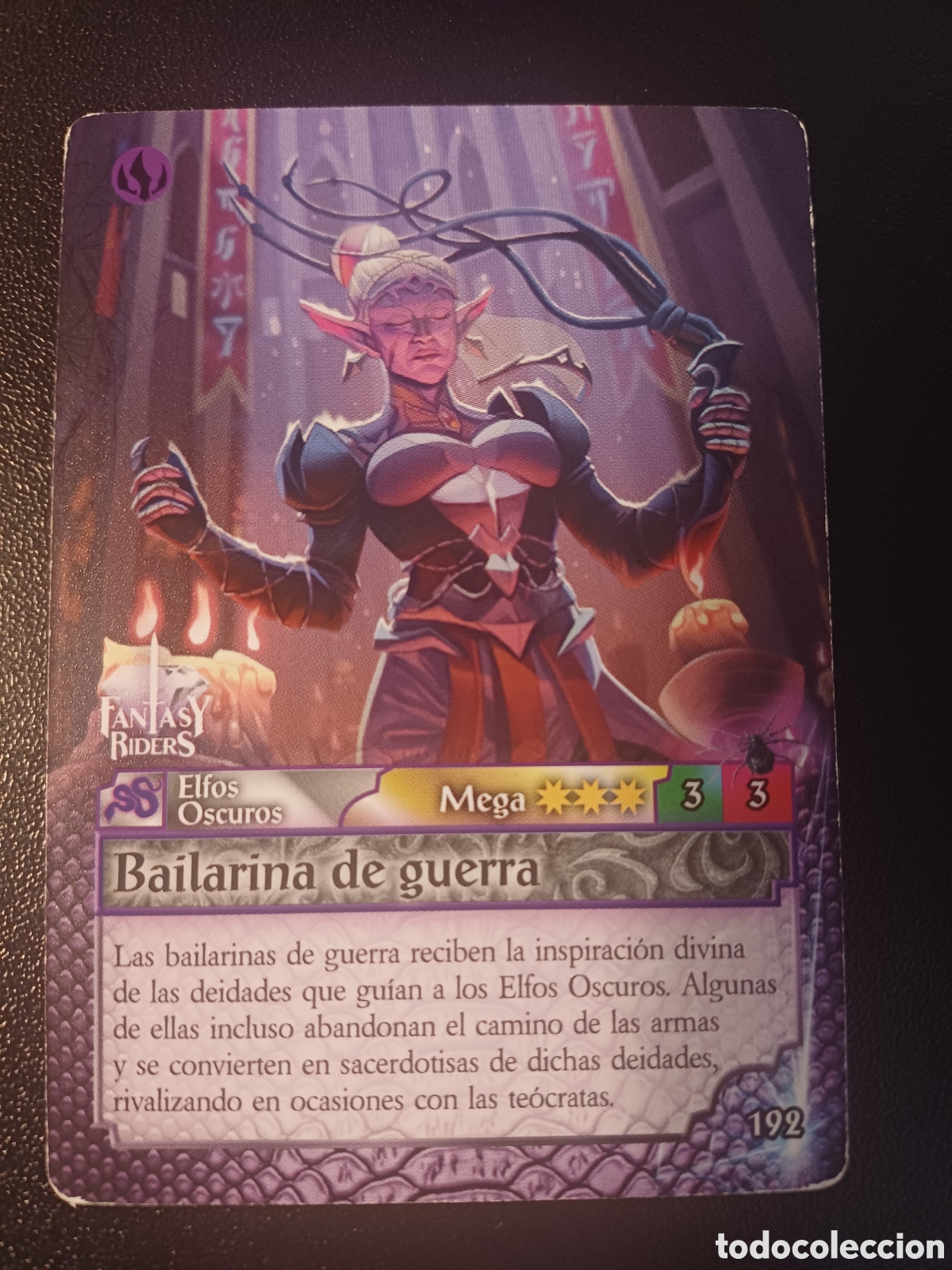 Collezionismo Figurine antiche: #192 BAILARINA DE GUERRA MEGA FANTASY RIDERS EL RESURGIR DE LOS DRAGONES 2021