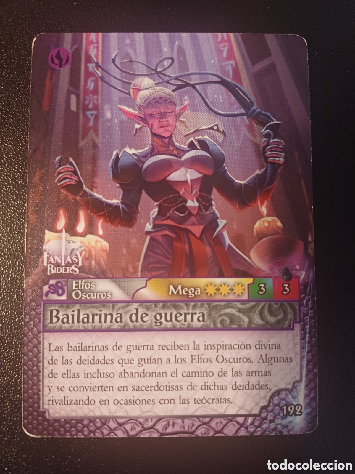 Collezionismo Figurine antiche: #192 BAILARINA DE GUERRA MEGA FANTASY RIDERS EL RESURGIR DE LOS DRAGONES 2021