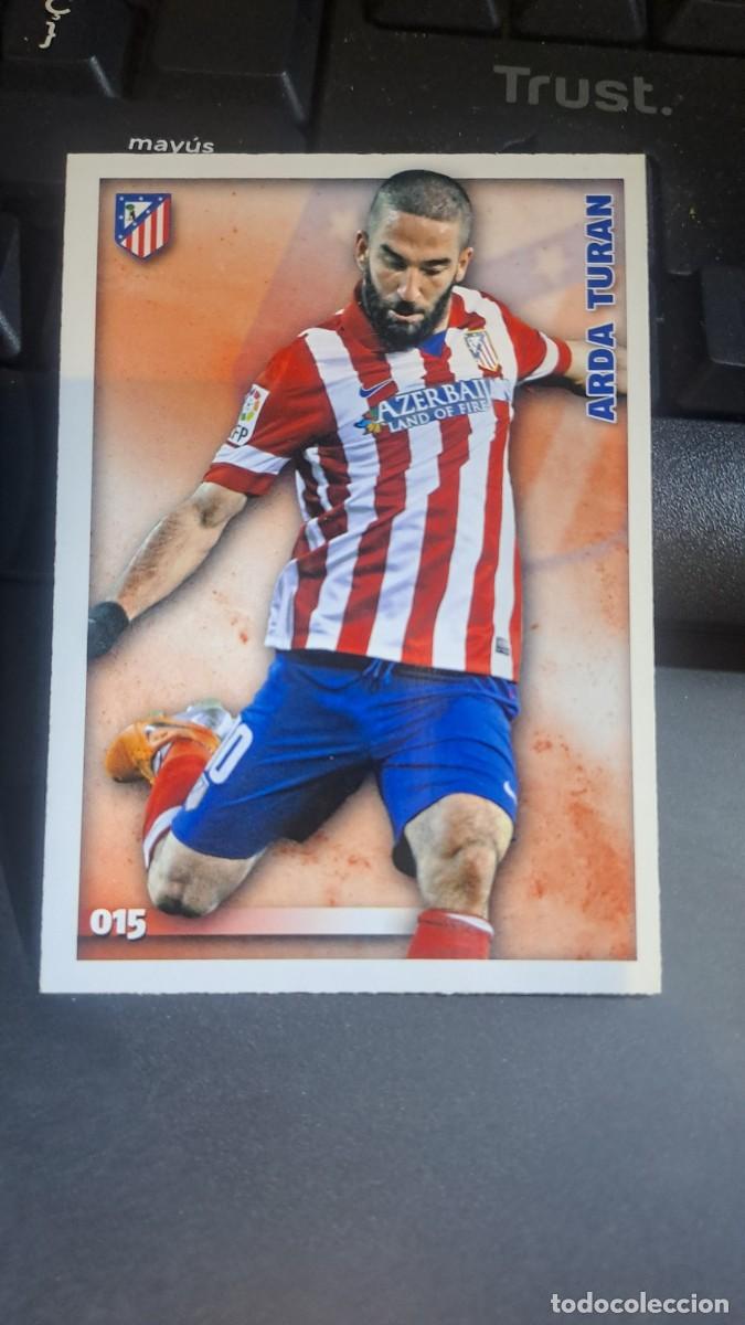 Coleccionismo Cromos antiguos: LAS FICHAS DE LA LIGA QUIZ 2015 ARDA TURAN 15 ATLETICO MADRID CROMO LIGA 2014 2015 14 15 MUNDICROMO
