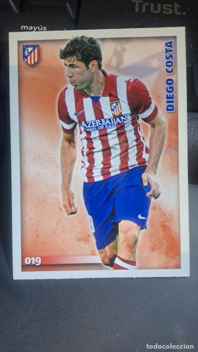 Coleccionismo Cromos antiguos: LAS FICHAS DE LA LIGA QUIZ 2015 DIEGO COSTA 19 ATLETICO MADRID CROMO LIGA 2014 2015 14 15 MUNDICROMO