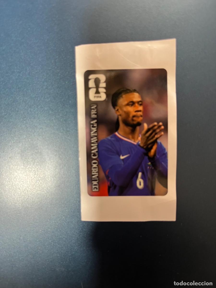 Coleccionismo Cromos antiguos: Camavinga Francia france Coca Cola panini world cup mundial 2026