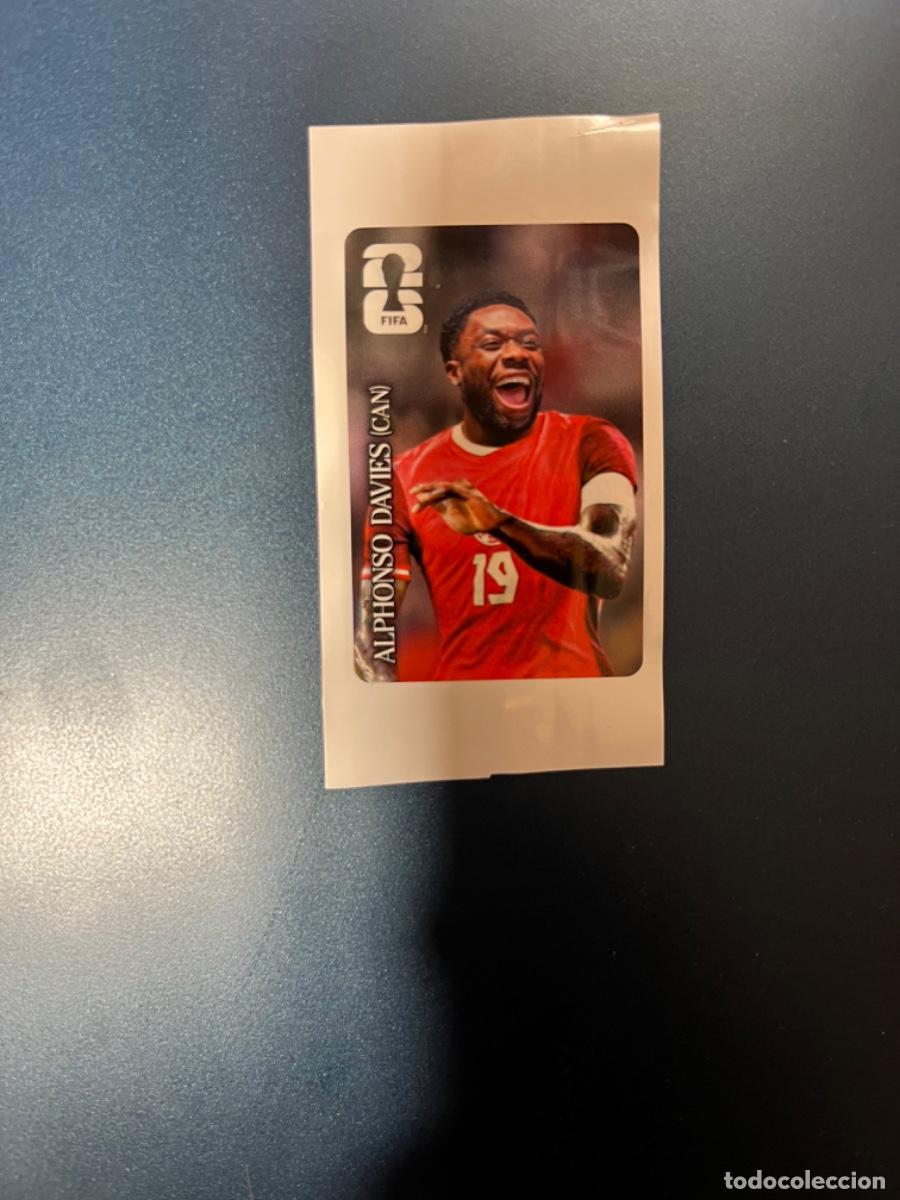 Coleccionismo Cromos antiguos: Alphonso davies Canada Coca Cola panini world cup mundial 2026