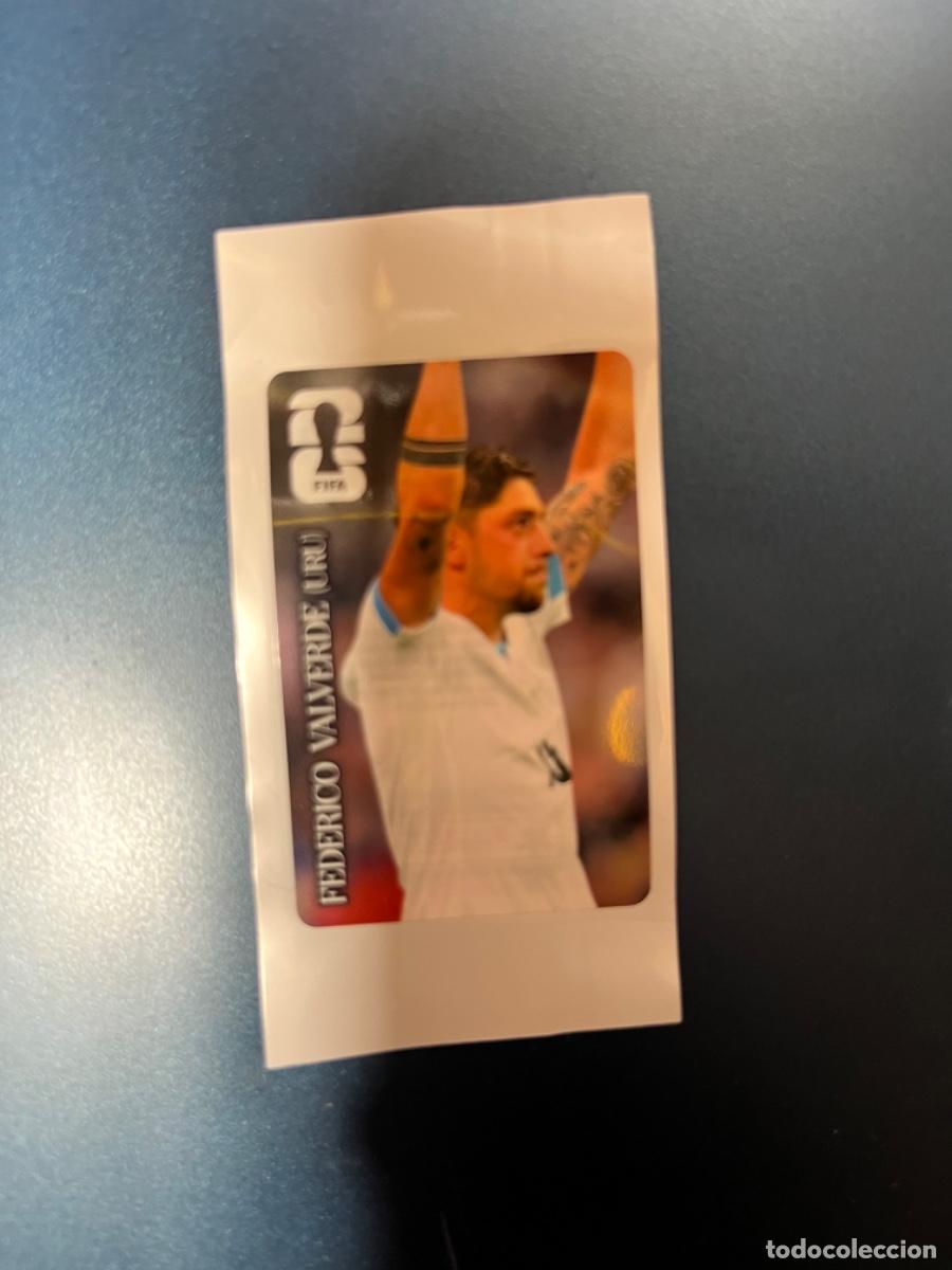 Coleccionismo Cromos antiguos: Valverde uruguay Coca Cola panini world cup mundial 2026