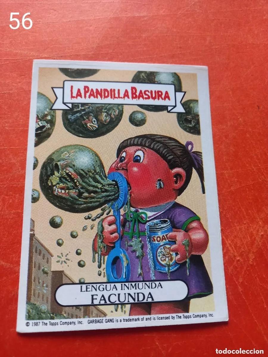 Coleccionismo Cromos antiguos: Cromo n.56 La pandilla basura (album amarillo)