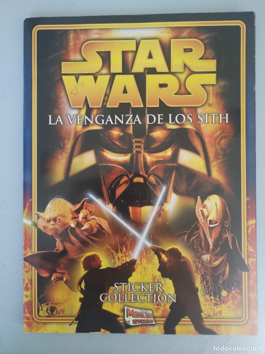 Coleccionismo Cromos antiguos: ALBUM CROMOS STAR WARS. LA VENGANZA DE LOS SITH