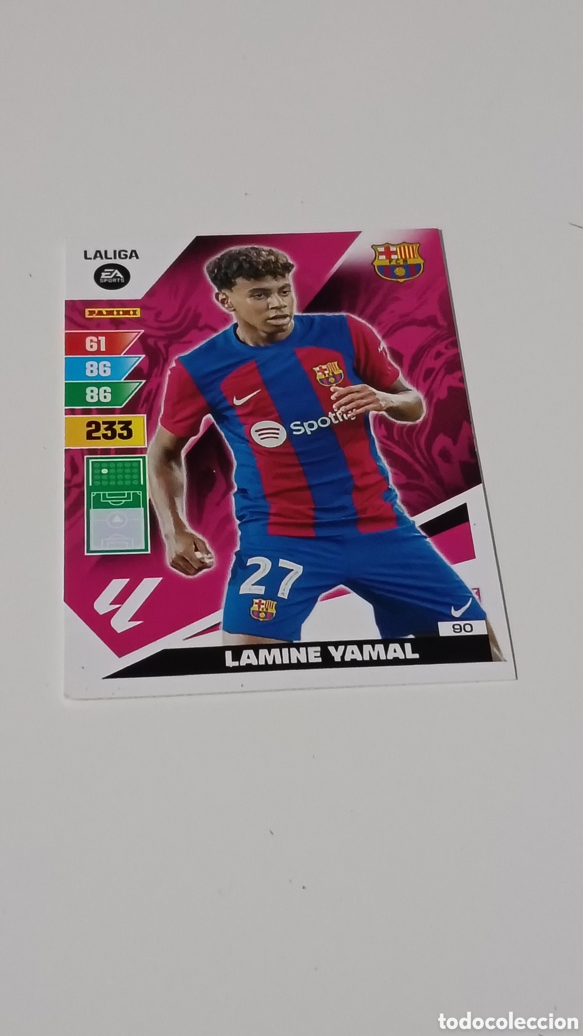 Coleccionismo Cromos antiguos: Cromo Lamine Yamal Adrenalyn 23-24
