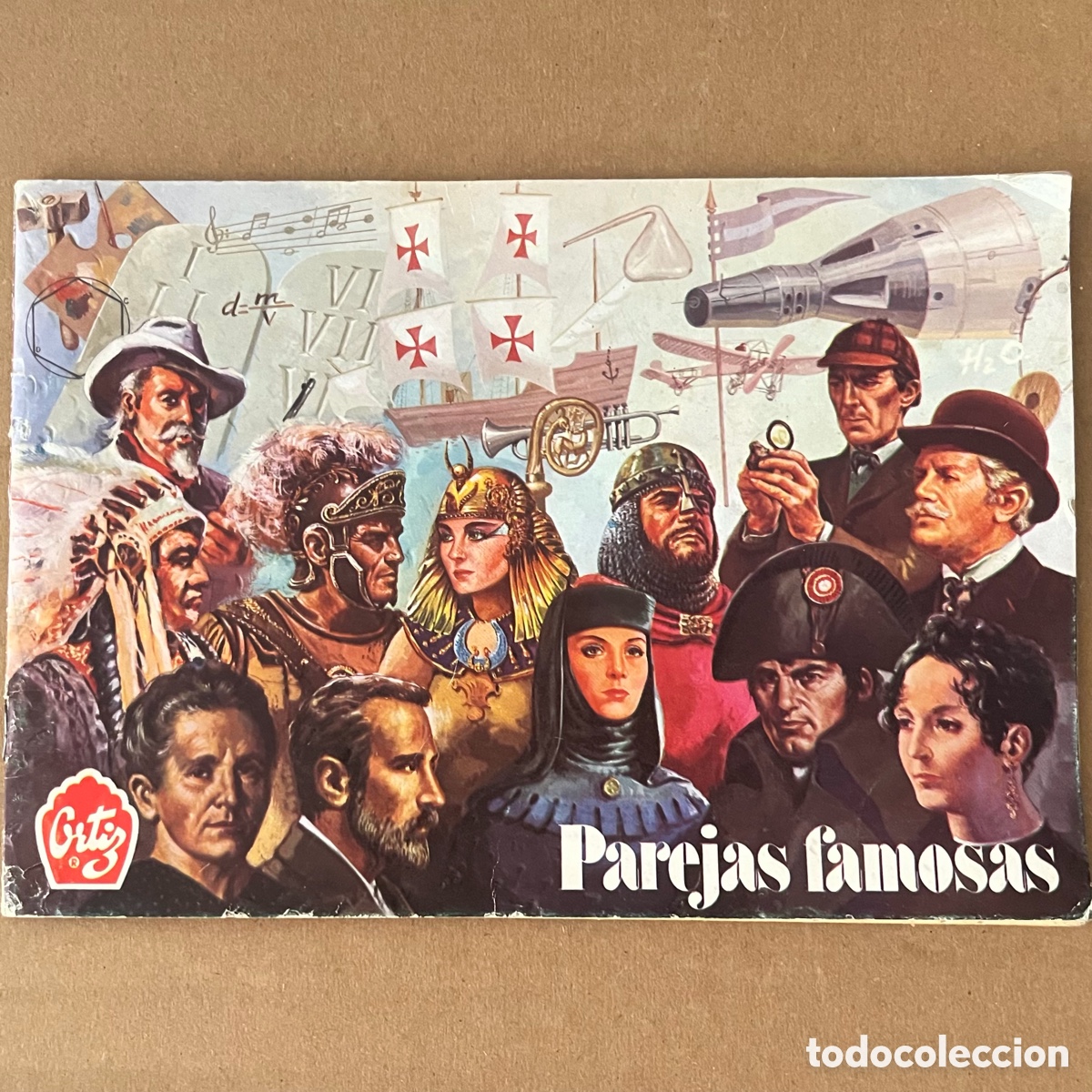 Coleccionismo Cromos antiguos: ALBUM PAREJAS FAMOSAS VAC&Iacute;O ORTIZ CROMOS