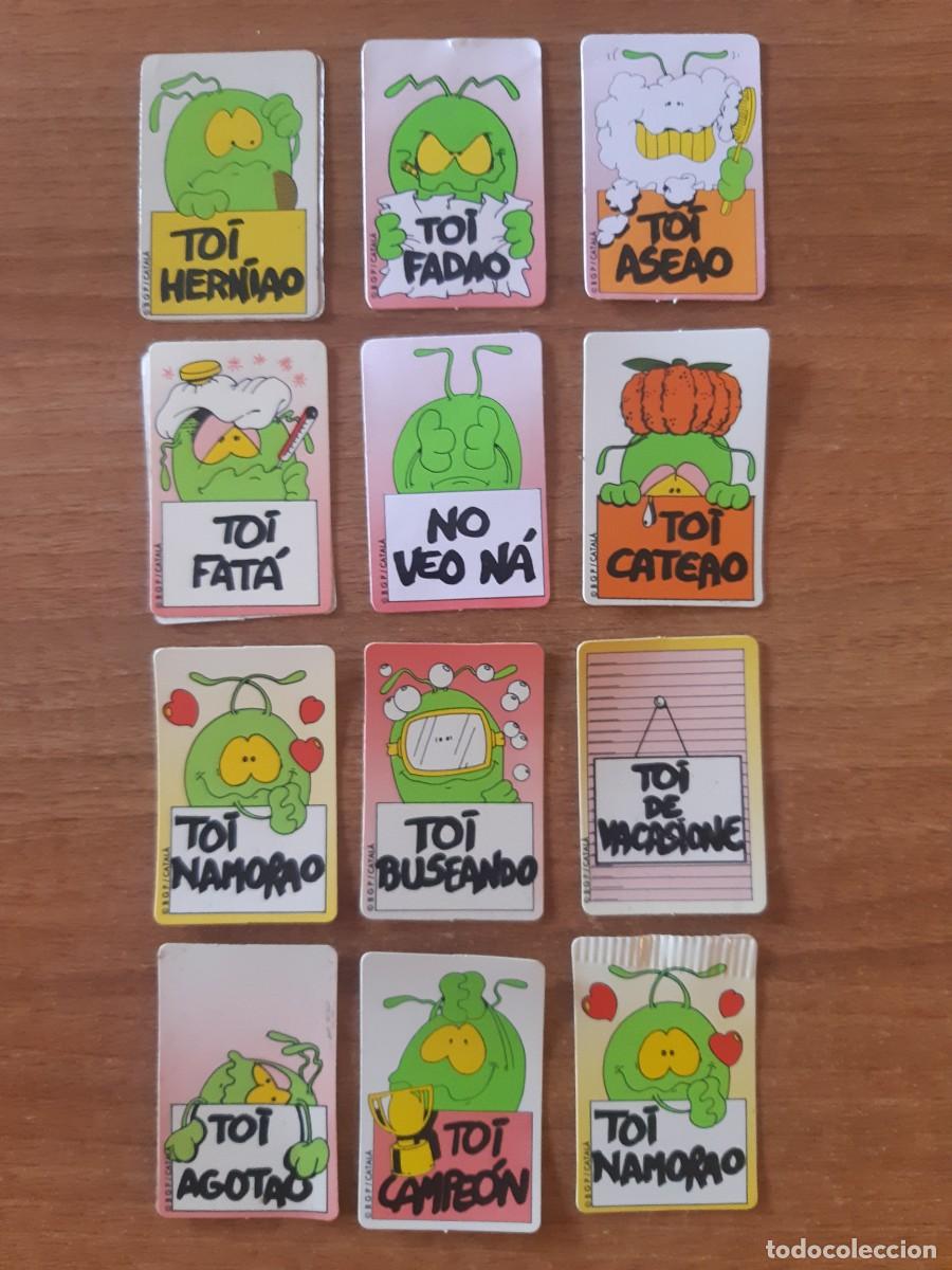 Coleccionismo Cromos antiguos: BOLLYCAO LOTE 12 CROMOS DIFERENTES COLECCI&Oacute;N BOLLY-TOIS. NUNCA PEGADOS, SIN PEGAR