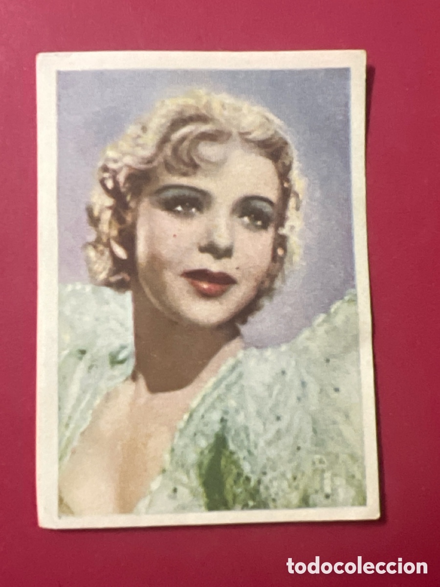 Coleccionismo Cromos antiguos: C4327. CROMOS CINEFOTO HOJA F-17-A N&ordm;4 JDA LUPINO