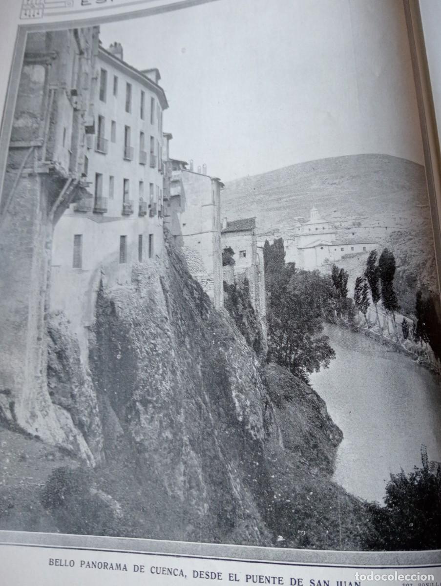 Coleccionismo Cromos antiguos: REVISTA ENTERA A&Ntilde;O 1913 FOTO DE CUENCA AVION BIPLANO AVIADOR BARREIRO RIOS