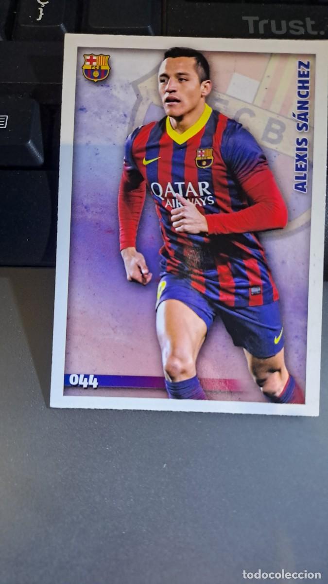 Coleccionismo Cromos antiguos: LAS FICHAS DE LA LIGA QUIZ 2015 ALEXIS SANCHEZ 44 BARCELONA CROMO LIGA 2014 2015 14 15 MUNDICROMO