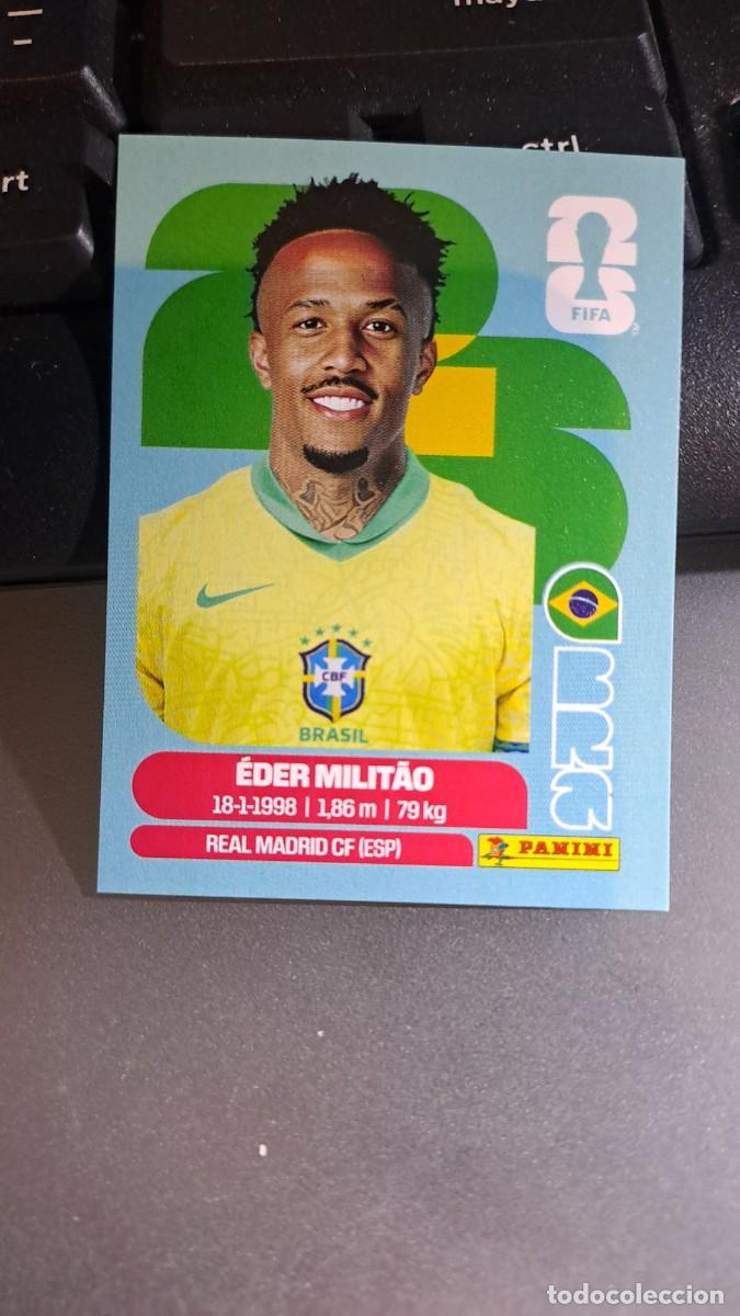 Coleccionismo Cromos antiguos: CROMO MILITAO 5 BRA 5 BRASIL FIFA WORLD CUP 2026 MUNDIAL PANINI NUNCA PEGADO