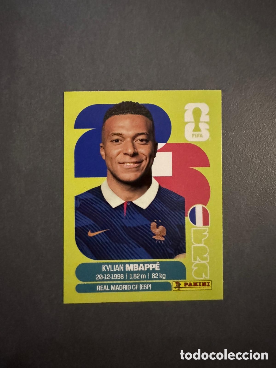Coleccionismo Cromos antiguos: Mbappe United edition Version Suiza Mundial 2026