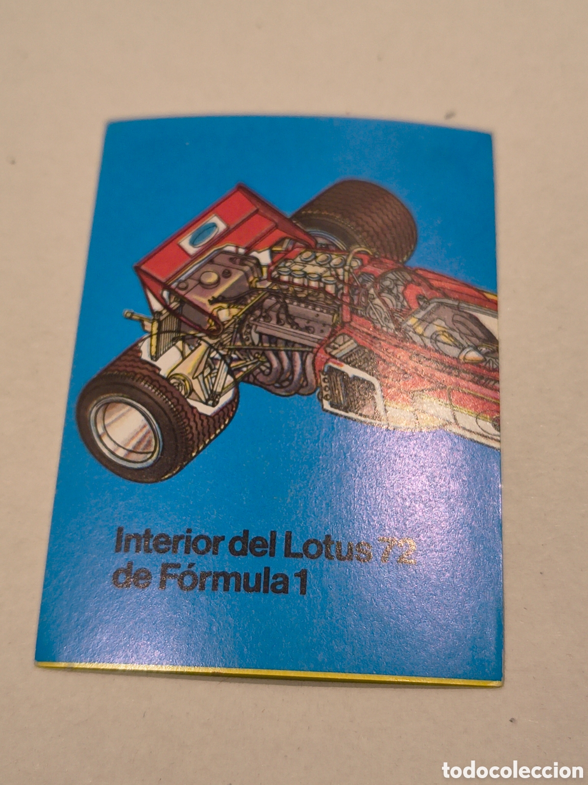 Sammeln alte Sammelbilder: EL LIBRO DE LOS JUEGOS. BIMBO. 1979. GRAN PREMIO DE FORMULA BIMBO 1, LOTUS 72