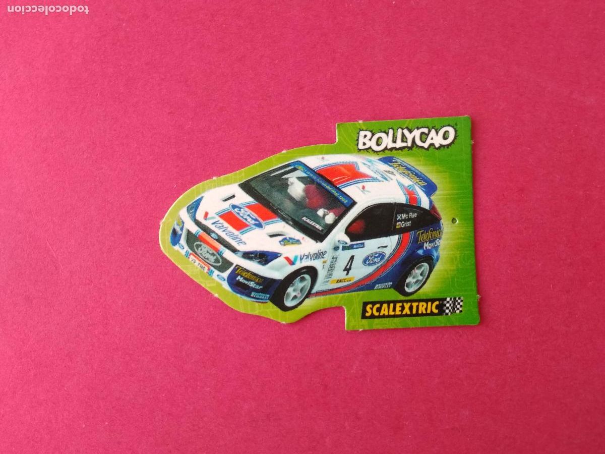 Coleccionismo Cromos antiguos: CROMO NUNCA PEGADO BOLLYCAO BOLLY CARS SCALEXTRIC , FORD FOCUS WRC COSTA BRAVA 2001
