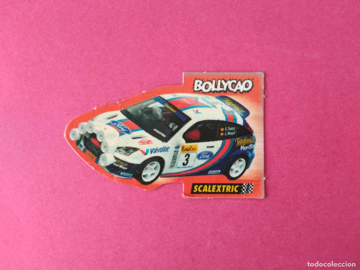 Coleccionismo Cromos antiguos: CROMO NUNCA PEGADO BOLLYCAO BOLLY CARS SCALEXTRIC , FORD FOCUS WRC MONTECARLO 2001