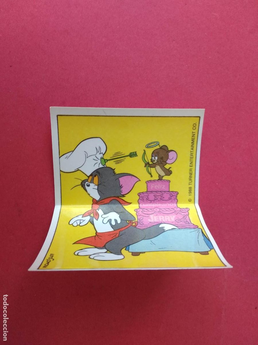 Coleccionismo Cromos antiguos: CROMOS PANRICO TOM Y JERRY 1988 CROMO NUNCA PEGADO