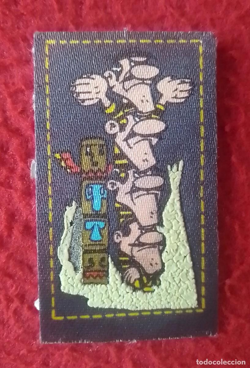 Coleccionismo Cromos antiguos: ANTIGUO CROMO PEGATINA DE TELA TEJANA MATUTANO LUCKY LUKE 1985 HERMANOS DALTON, VER FOTOS..&iquest;N&ordm; 27?..