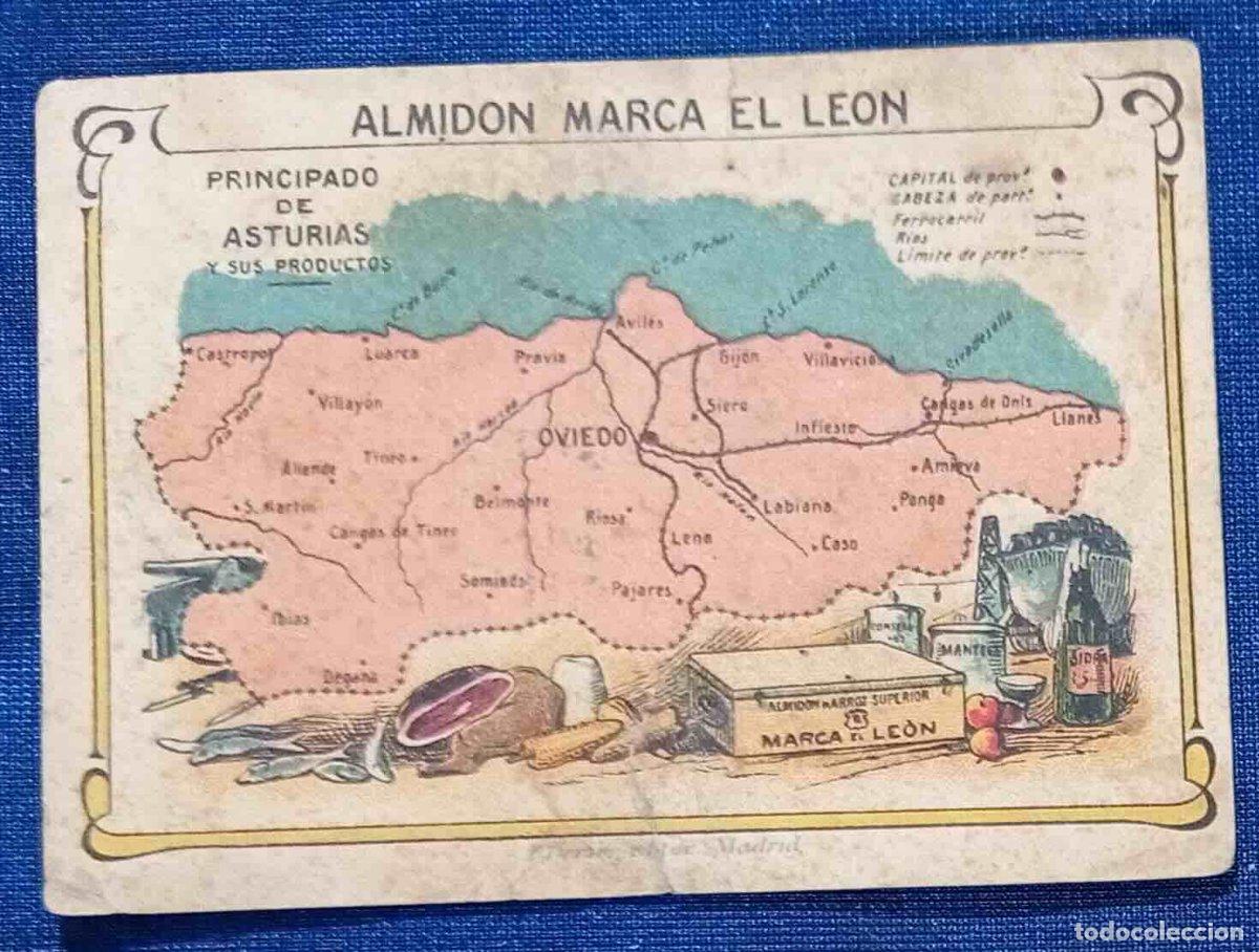 Collezionismo Figurine antiche: CROMO SUELTO. 10,00 &euro;. PRINCIPADO DE ASTURIAS. ALMID&Oacute;N MARCA EL LE&Oacute;N.