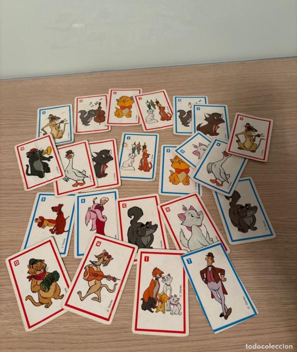 Coleccionismo Cromos antiguos: Cartas Los Aristogatos Disney, colecci&oacute;n antigua