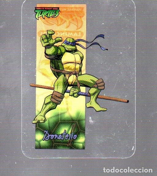 Coleccionismo Cromos antiguos: CROMOS DE LA TEENAGE MUTANT NINJA TURTLES N&ordm; 025 PL&Aacute;STICO