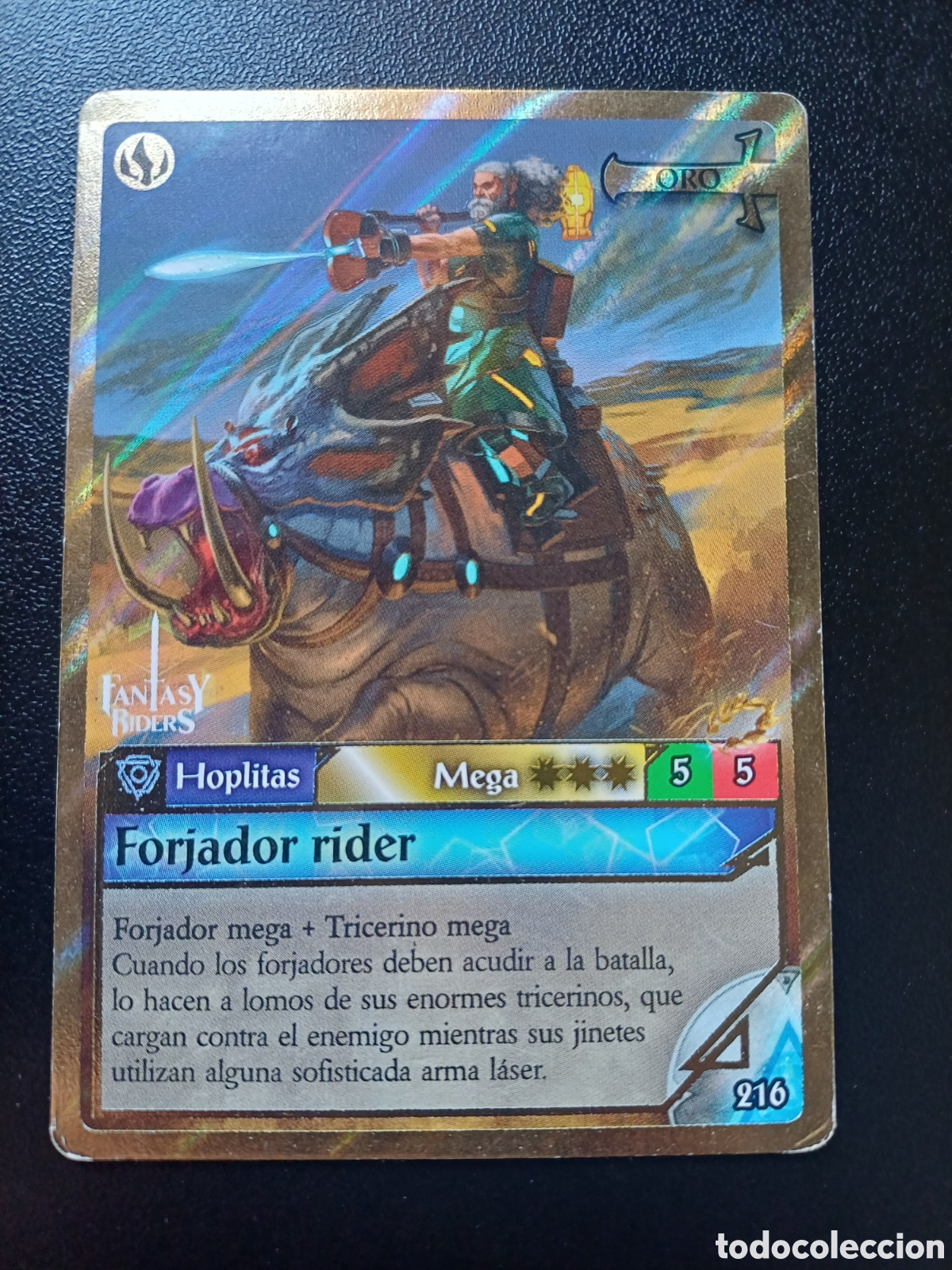 Collezionismo Figurine antiche: #216 FORJADOR RIDER MEGA FANTASY RIDERS EL RESURGIR DE LOS DRAGONES 2021