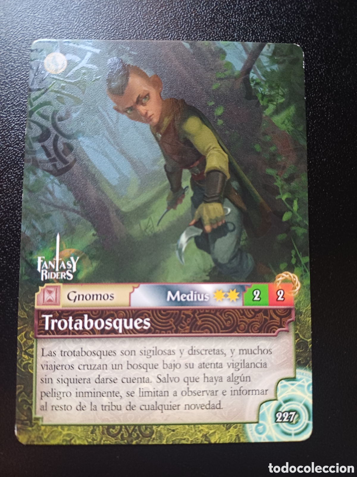 Collezionismo Figurine antiche: #227 TROTABOSQUES MEDIUS FANTASY RIDERS EL RESURGIR DE LOS DRAGONES 2021