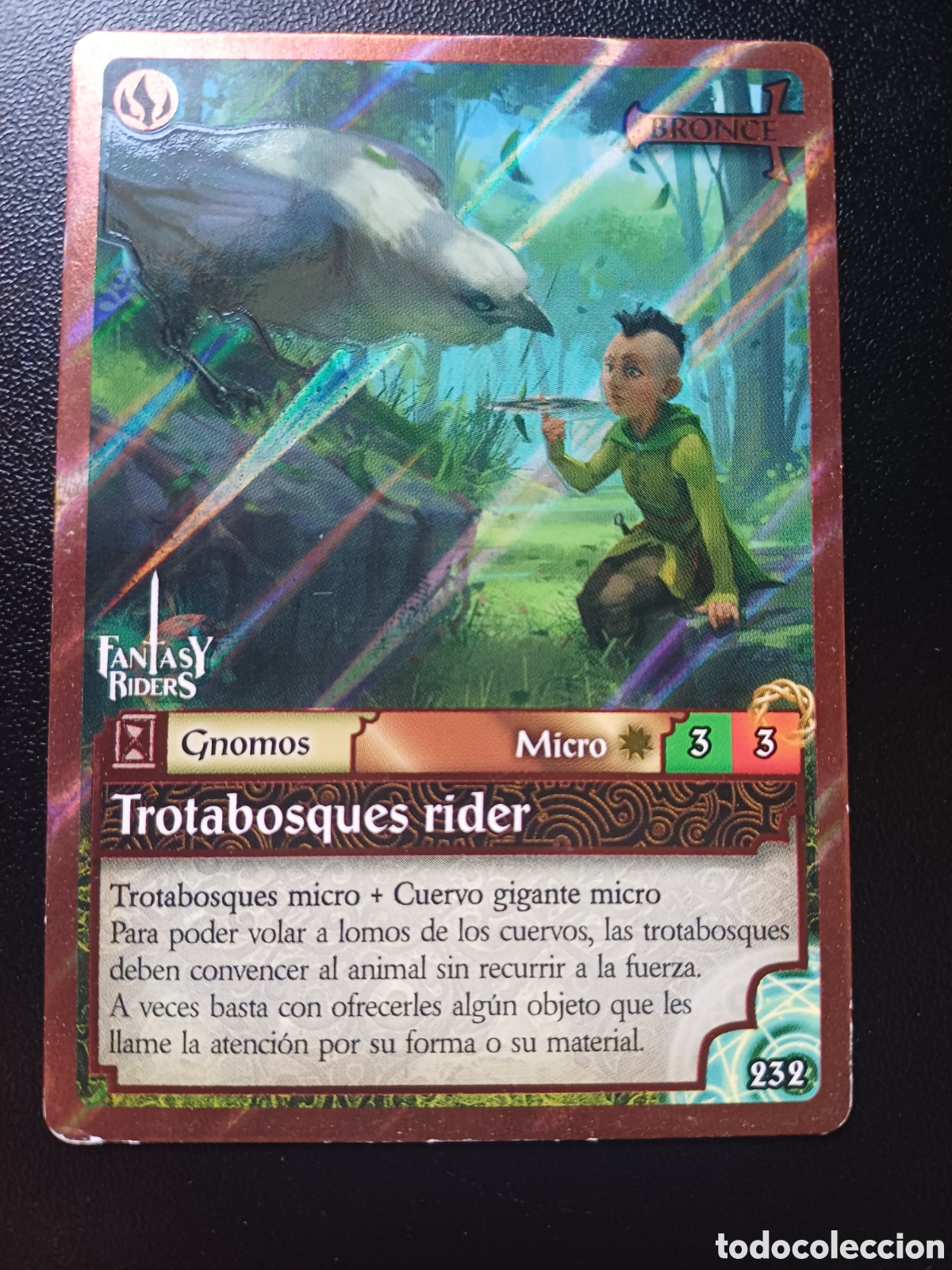 Collezionismo Figurine antiche: #232 TROTABOSQUES RIDER MICRO FANTASY RIDERS EL RESURGIR DE LOS DRAGONES 2021