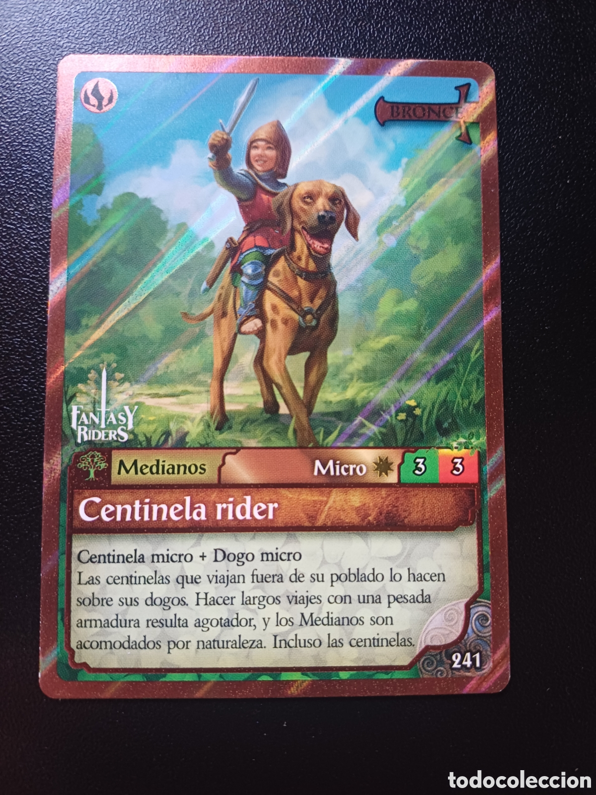 Colecionismo Cromos antigos: #241 CENTINELA RIDER MICRO FANTASY RIDERS EL RESURGIR DE LOS DRAGONES 2021