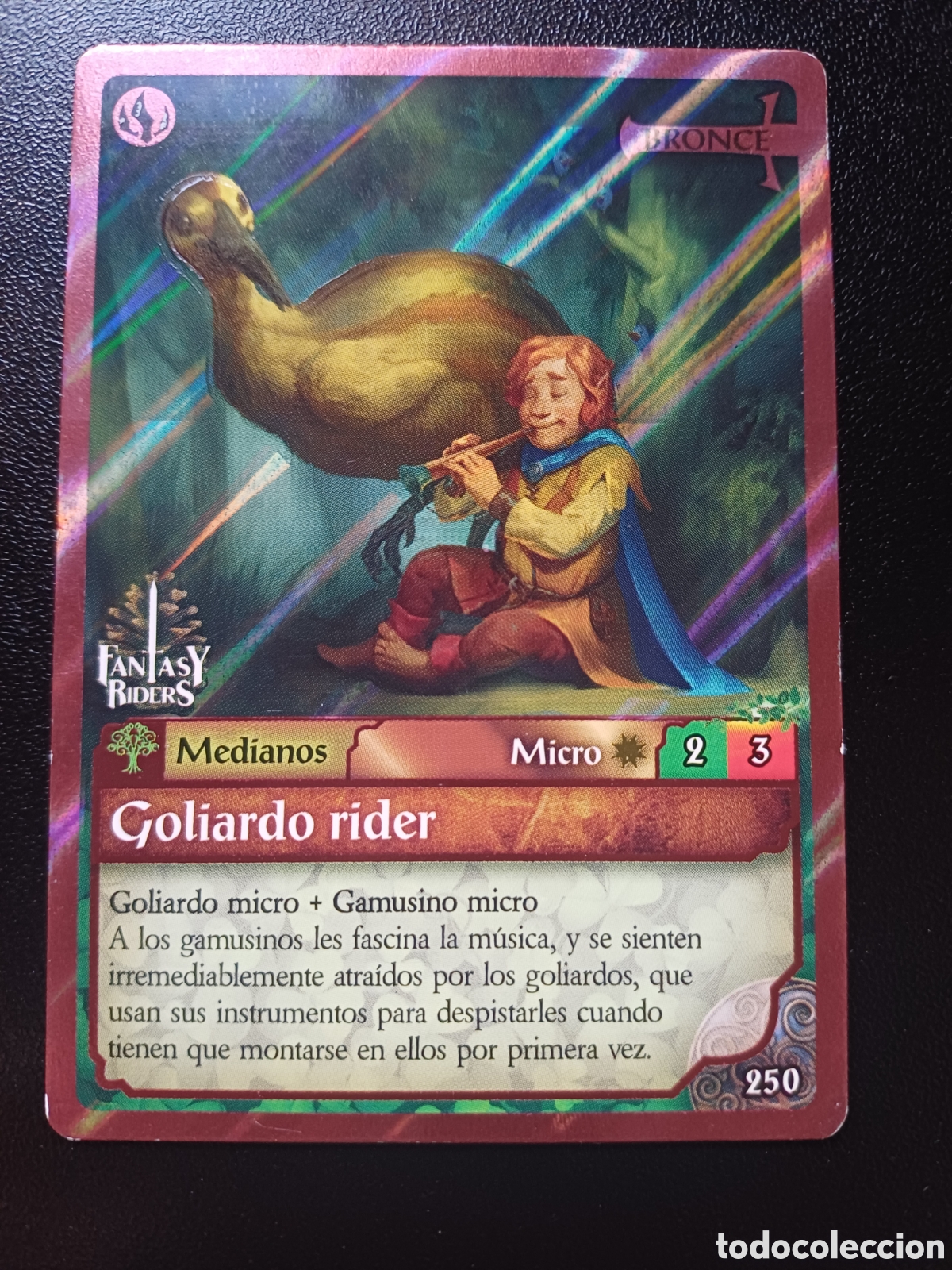 Coleccionismo Cromos antiguos: #250 GOLIARDO RIDER MICRO FANTASY RIDERS EL RESURGIR DE LOS DRAGONES 2021