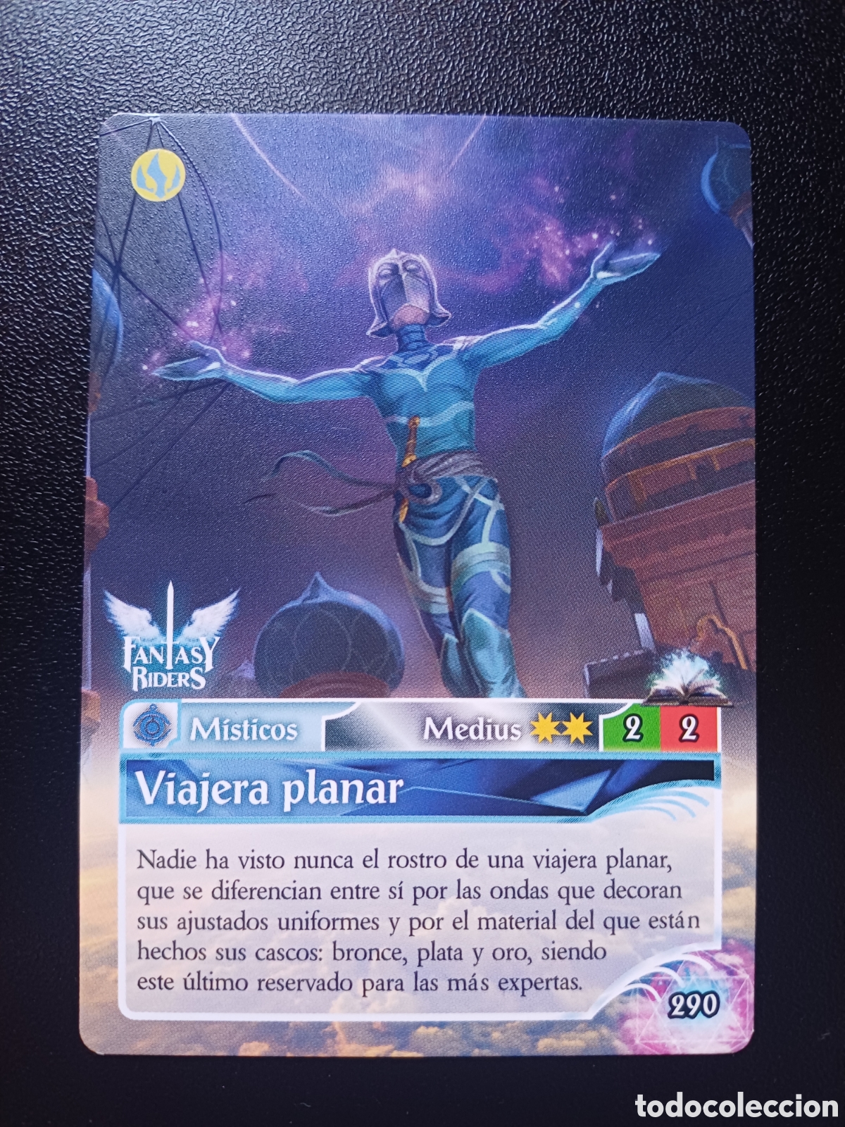 Coleccionismo Cromos antiguos: #290 VIAJERA PLANAR MEDIUS FANTASY RIDERS EL RESURGIR DE LOS DRAGONES 2021
