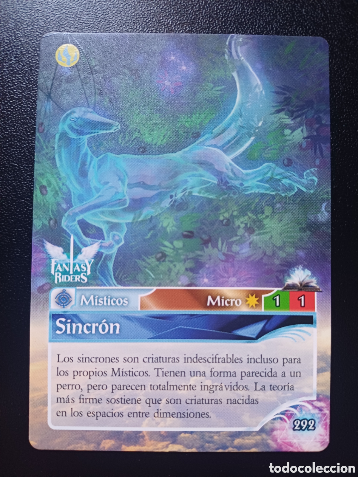 Coleccionismo Cromos antiguos: #292 SINCRON MICRO FANTASY RIDERS EL RESURGIR DE LOS DRAGONES 2021